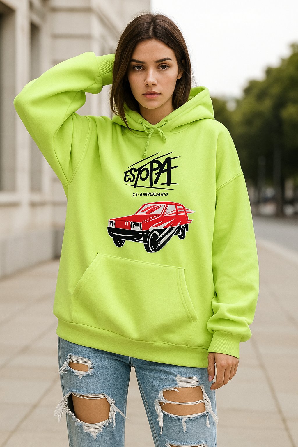 POLERONES UNISEX divertidos con estampado Gráfico ESTOPA.