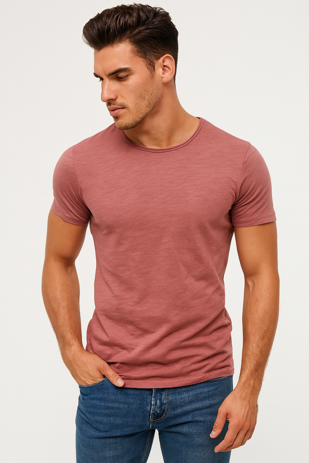 Camiseta para hombre casual multiples opciones de color