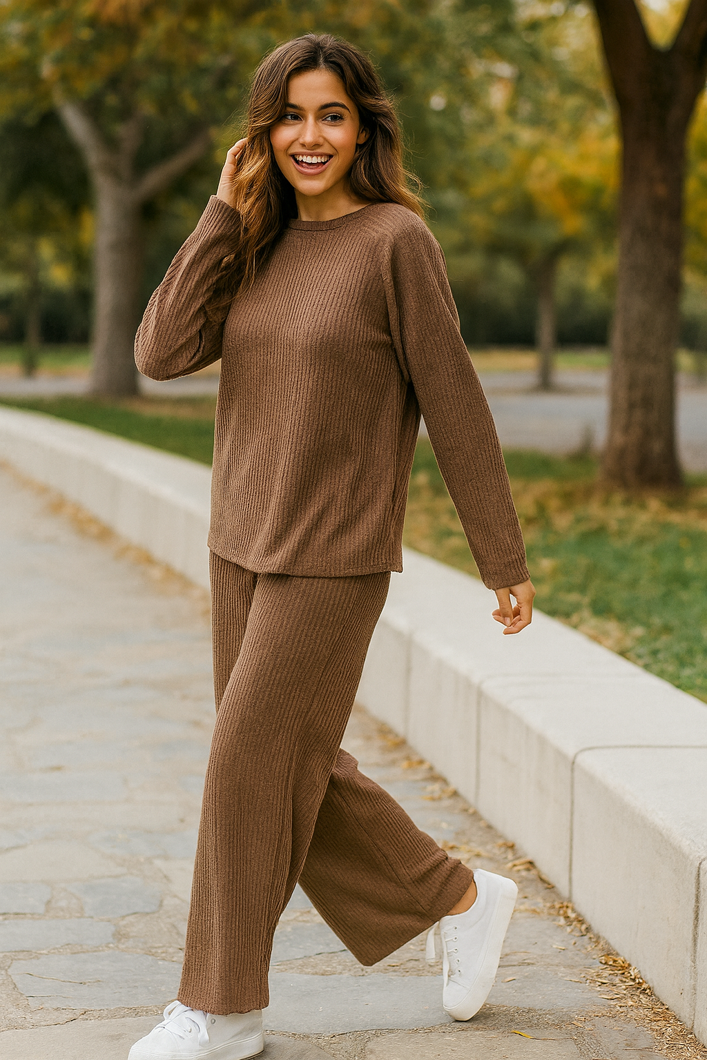 Conjunto BÁSICO  de punto para mujer