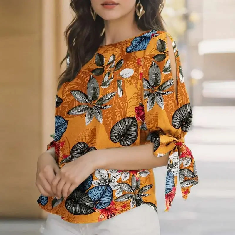 ZANZEA Blusa Lunares, Mujer Casual