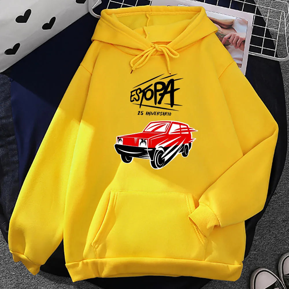 POLERONES UNISEX divertidos con estampado Gráfico ESTOPA.