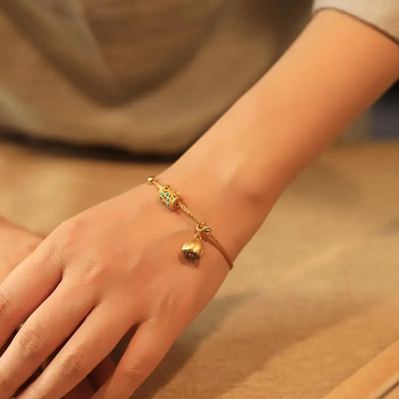Pulsera ajustable retro joyería de damas