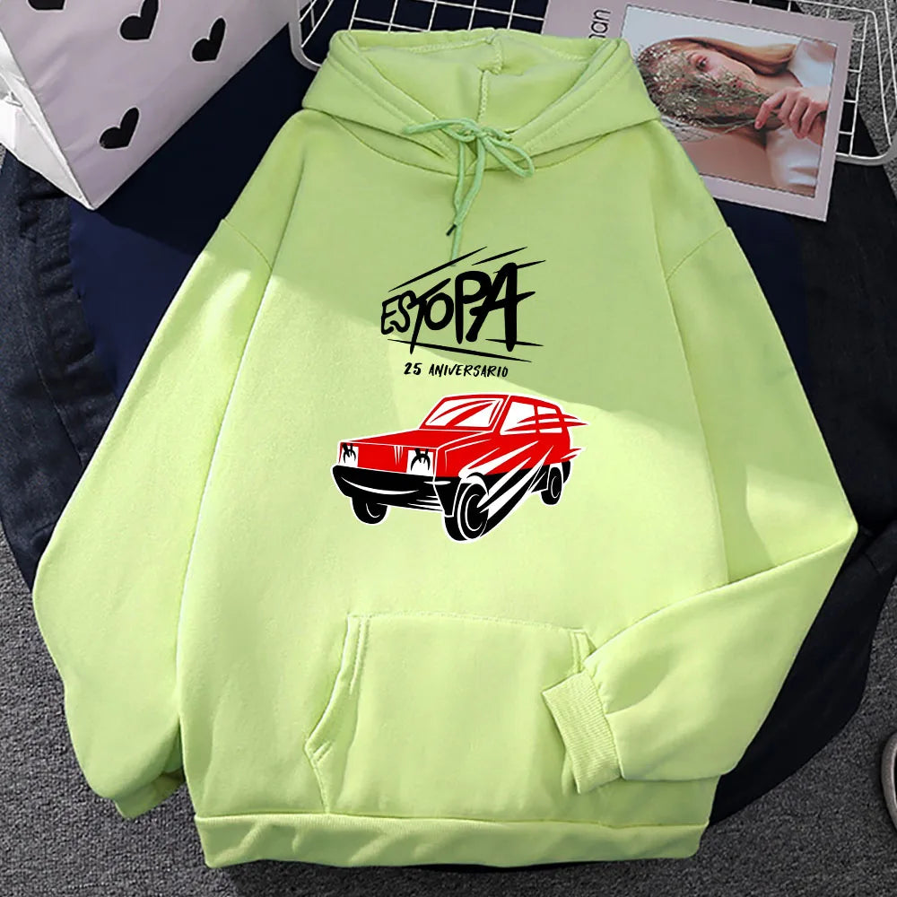 POLERONES UNISEX divertidos con estampado Gráfico ESTOPA.