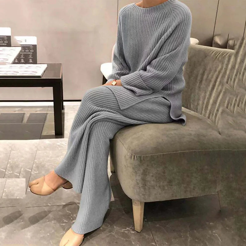 Conjunto BÁSICO  de punto para mujer