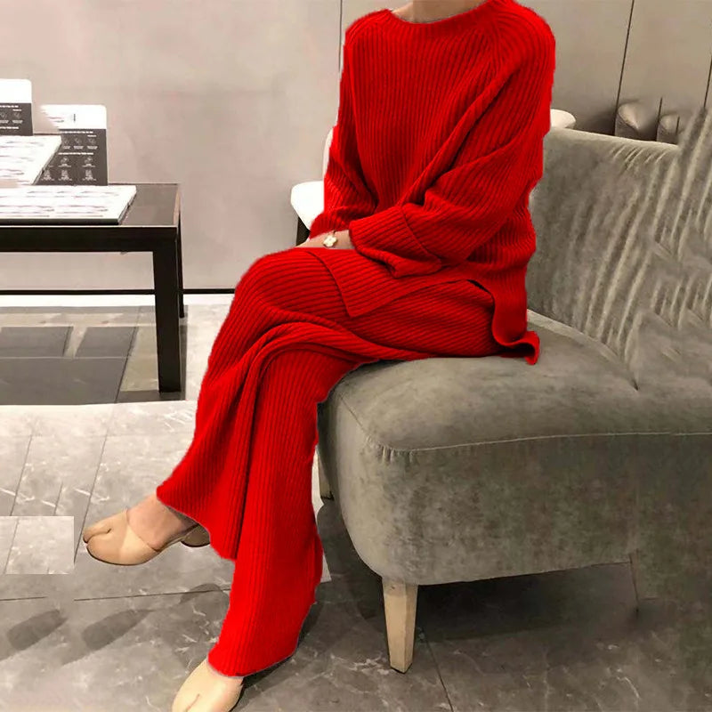 Conjunto BÁSICO  de punto para mujer