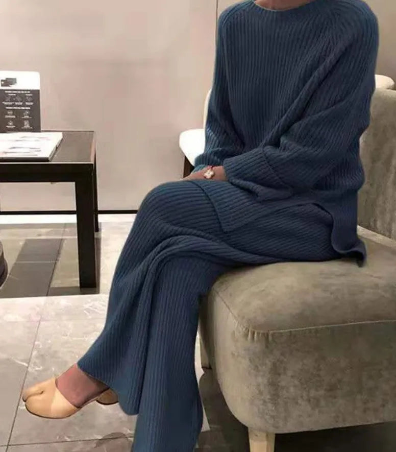 Conjunto BÁSICO  de punto para mujer