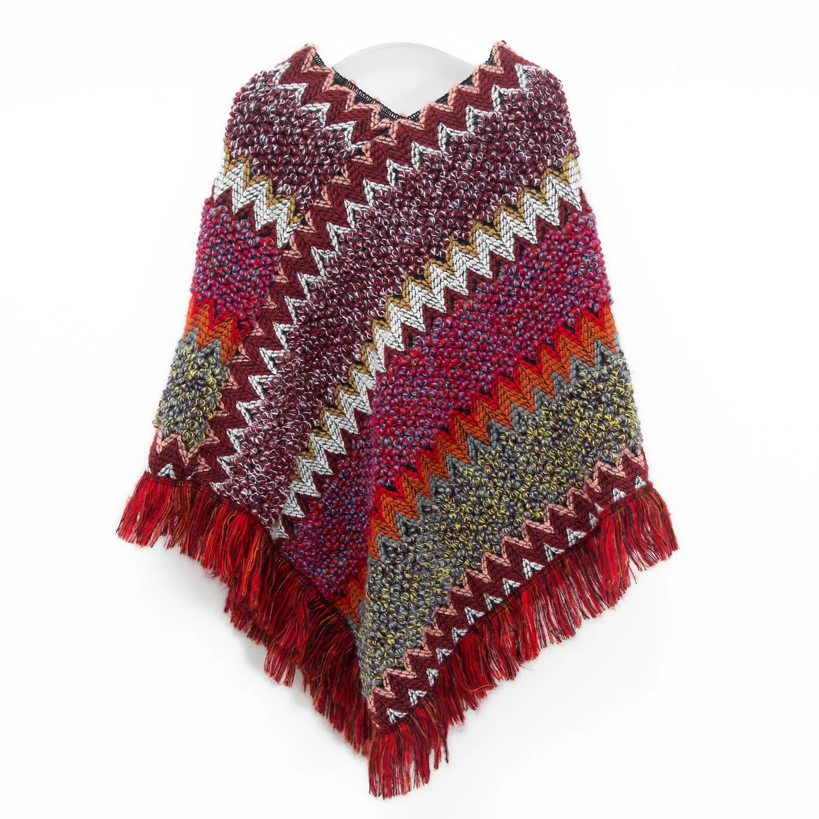 Poncho casual para mujer, Moda Vintage.