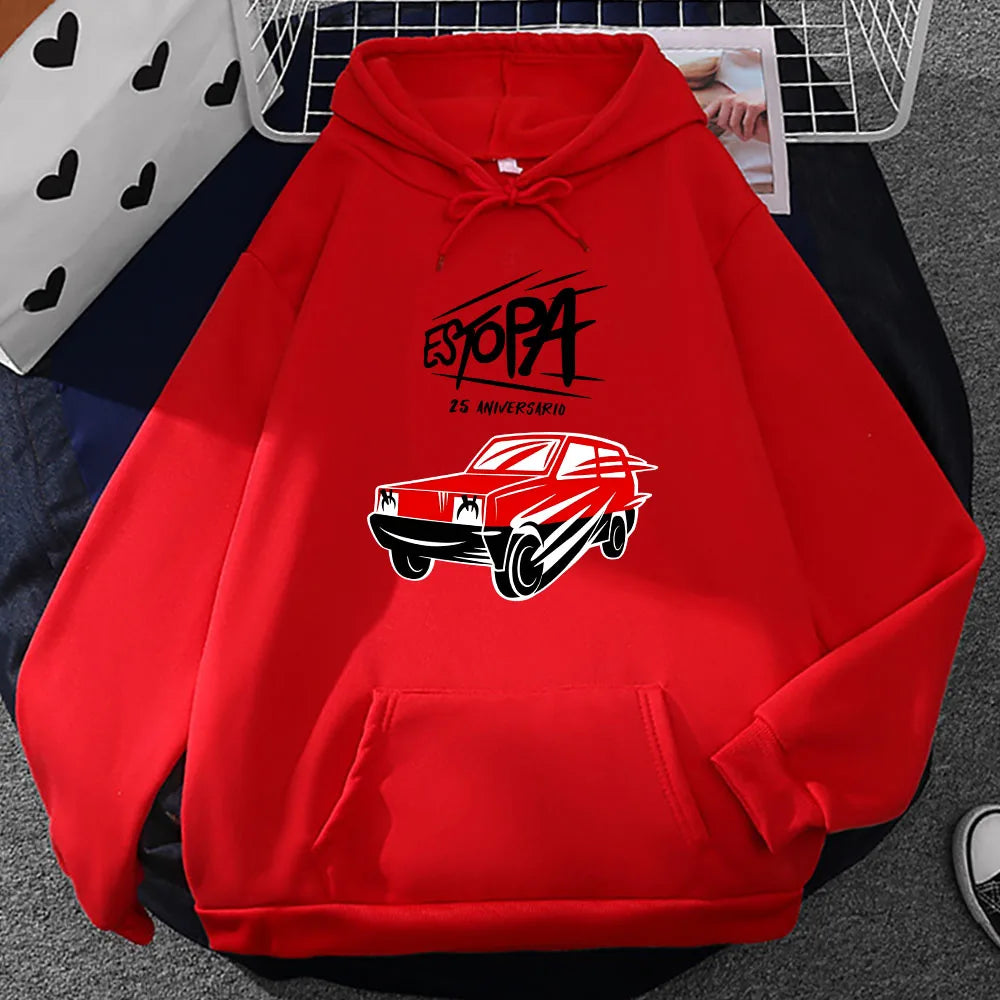 POLERONES UNISEX divertidos con estampado Gráfico ESTOPA.