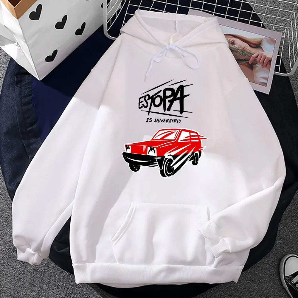 POLERONES UNISEX divertidos con estampado Gráfico ESTOPA.