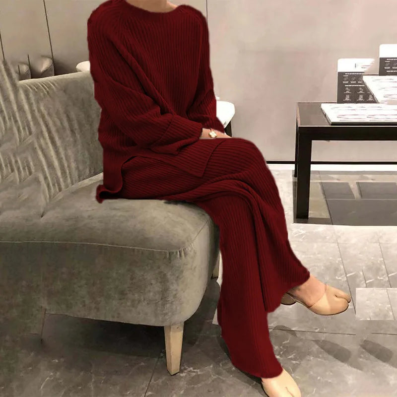 Conjunto BÁSICO  de punto para mujer