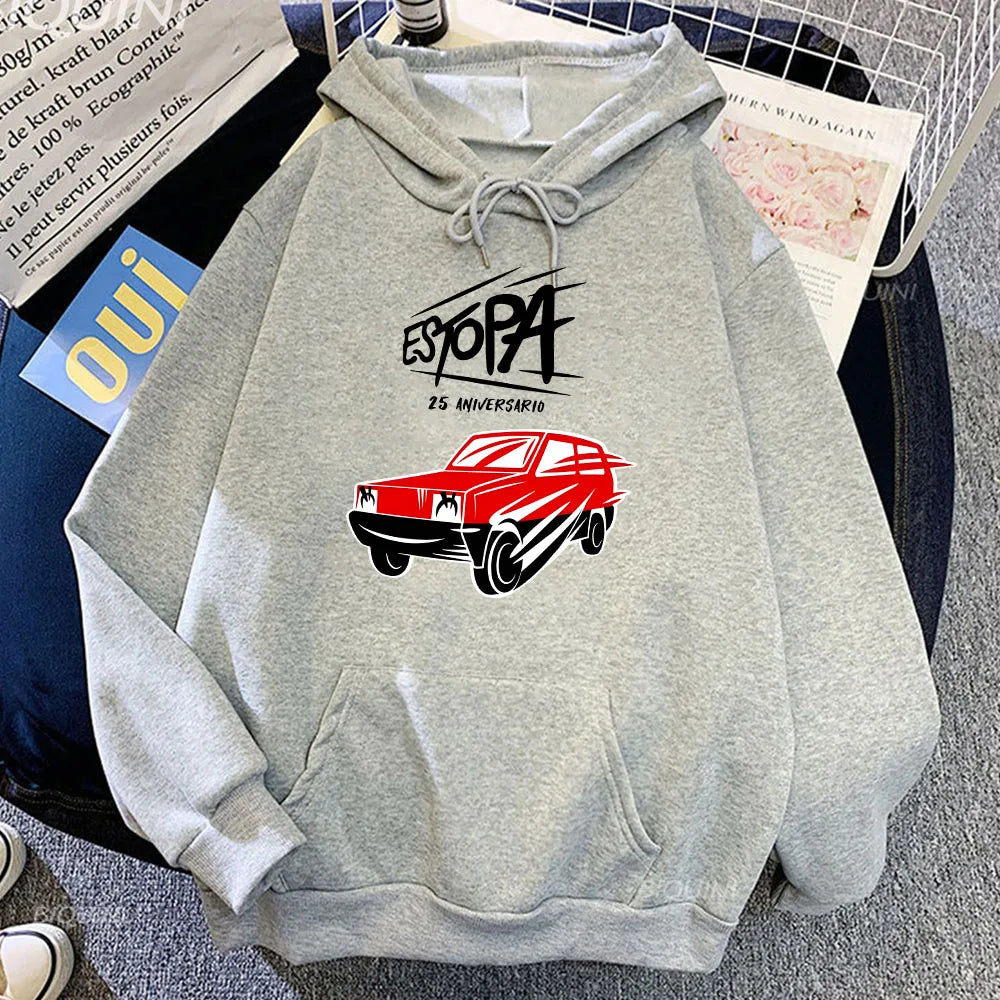 POLERONES UNISEX divertidos con estampado Gráfico ESTOPA.