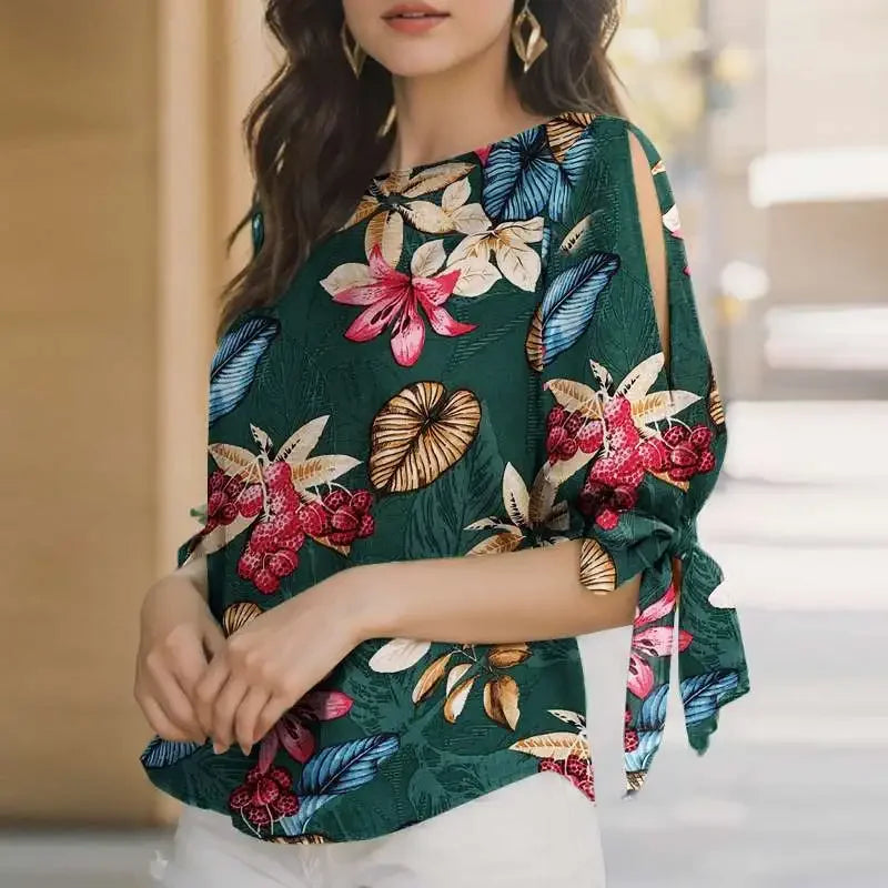 ZANZEA Blusa Lunares, Mujer Casual