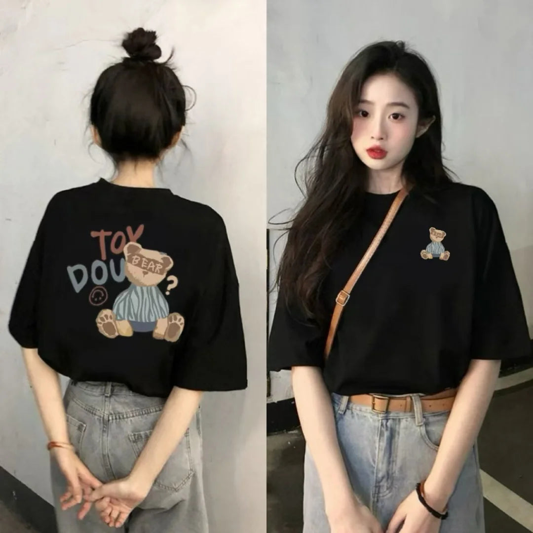Camiseta de algodón versión coreana, nuevo diseño!