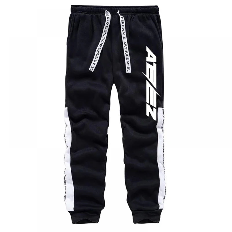 Poleron  con capucha y Pantalón de moda K-pop para mujer, estilo casual.
