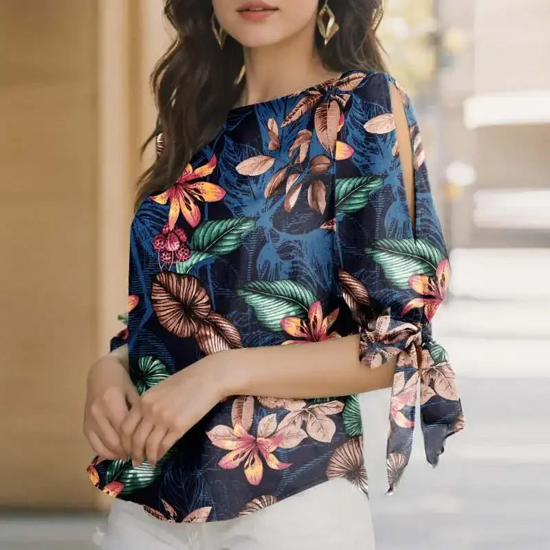 ZANZEA Blusa Lunares, Mujer Casual