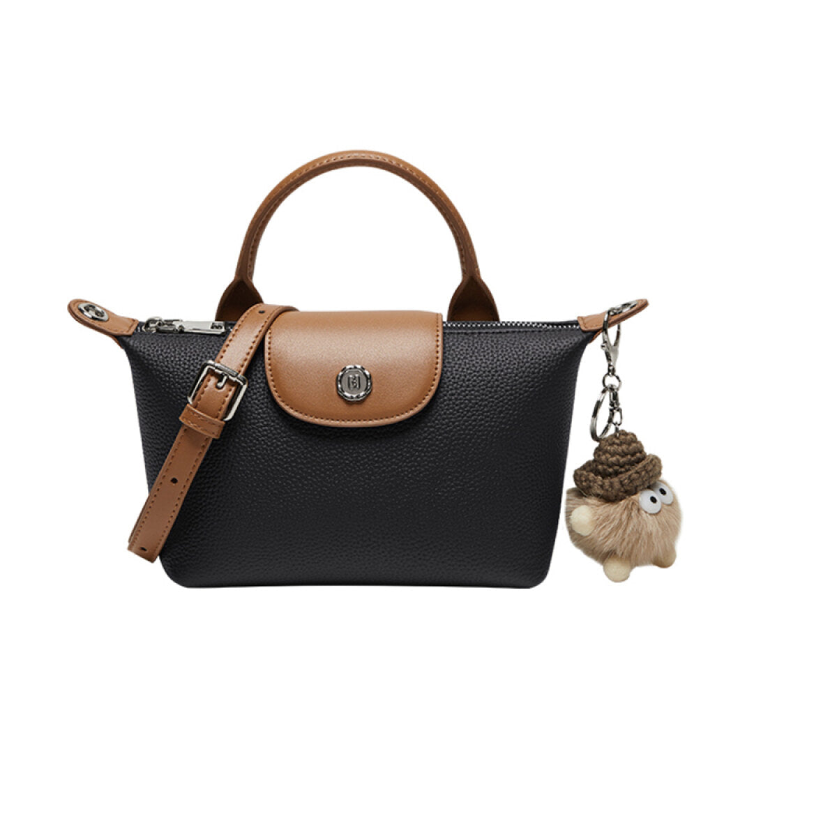 Bolso de cuero con asa superior Amelia